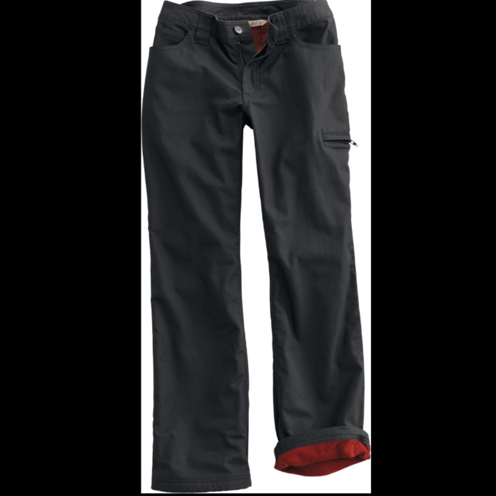 Duluth Trading Co fleece lined fire hose pants